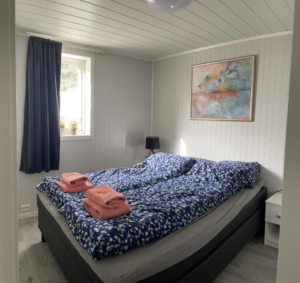 Luxurious Cabin By The Waterfront Leknes Bagian luar foto