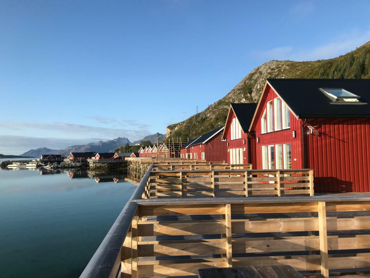 Luxurious Cabin By The Waterfront Leknes Bagian luar foto
